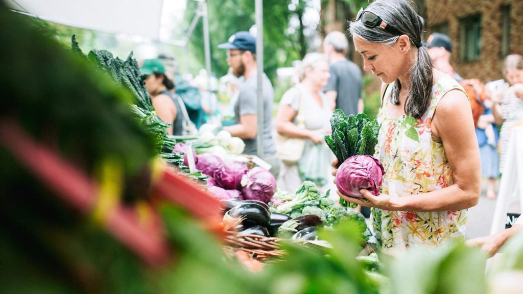 Downtown Hickory Farmers Market, NC